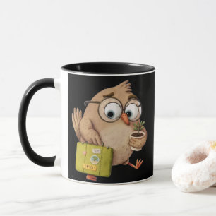 Reiselustiger Vogel – Kind Ones Abenteuer-Tasse Tasse