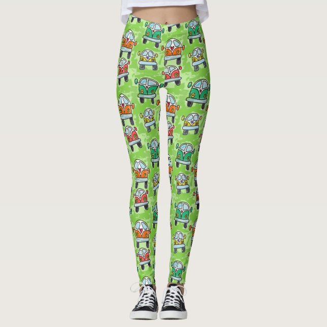 Reisemobil-Autoreise Leggings (Vorderseite)