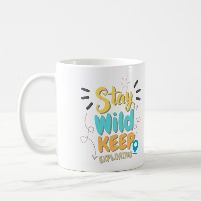 Reisemotiv-Tasse  Kaffeetasse (Links)