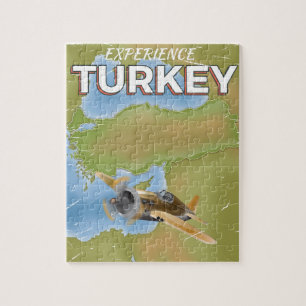 Reisemposter der Türkei Puzzle