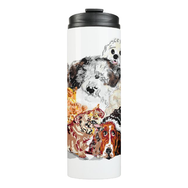Reisemug Thermos :  Gangs alles hier  Thermosbecher (Vorderseite)
