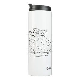 Reisemug Thermos : Hungriges Gefühl Thermosbecher