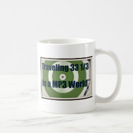 Reisen 33 1/3 in einer Welt MP3 Tasse
