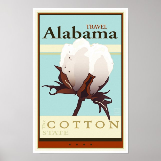 Reisen Alabama Poster (Vorne)