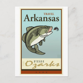 Reisen Arkansas Postkarte