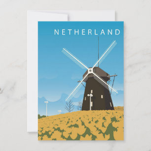 Reisen Art Netherland Einladung