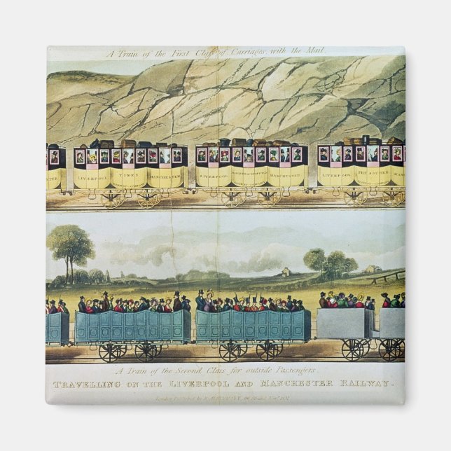 Reisen auf Liverpool und Manchester Magnet (Vorne)