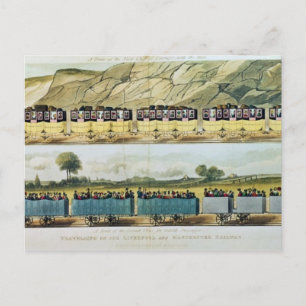 Reisen auf Liverpool und Manchester Postkarte