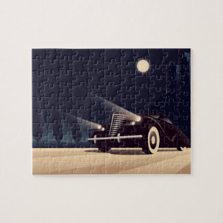 Reisen bis zum Nacht Puzzle