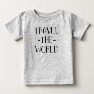 Reisen das Weltbaby T Baby T-shirt