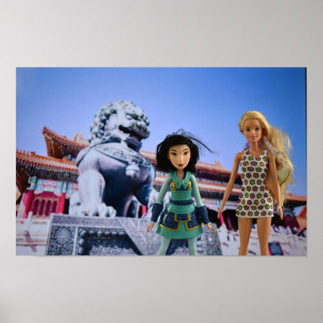 Reisen durch die Welt. China. Poster (Vorne)