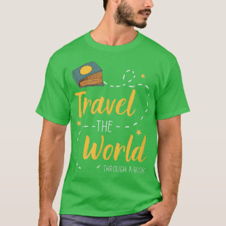 Reisen durch die Welt durch ein Buch von Männern,  T-Shirt