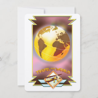 Reisen durch die Welt Goldene Globe