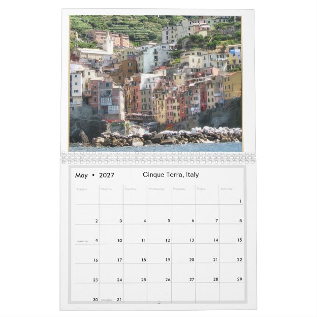 Reisen durch Italien 20XX Kalender (Mai 2027)