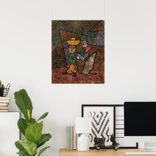 Reisen durch Paul Klee Poster
