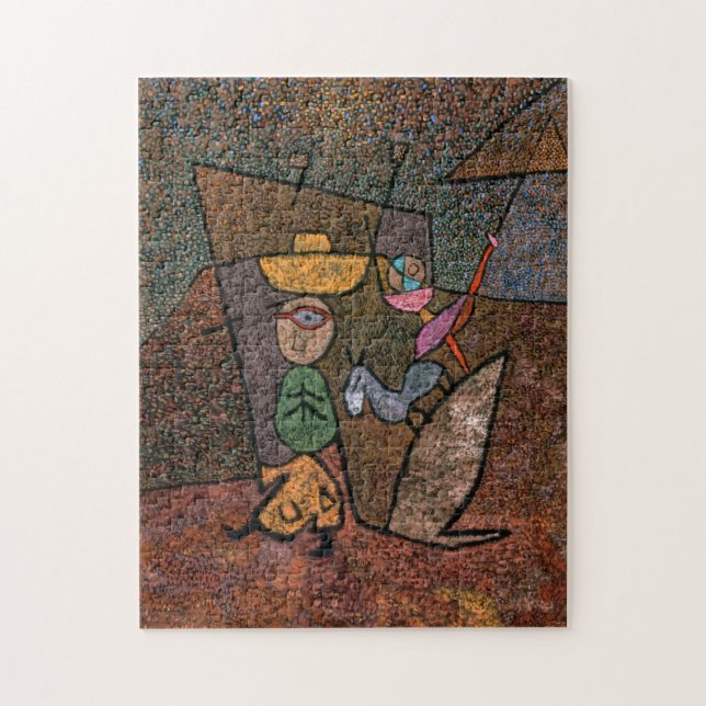 Reisen durch Paul Klee Puzzle (Vertikal)