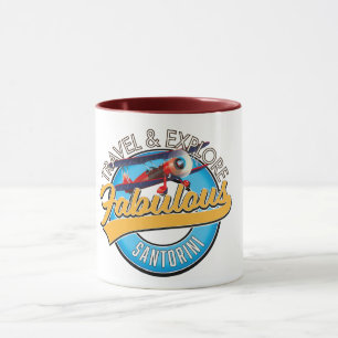 Reisen & Entdecken Fabulous Santorini Tasse