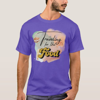 Reisen für den kulinarischen Vintage T-Shirt