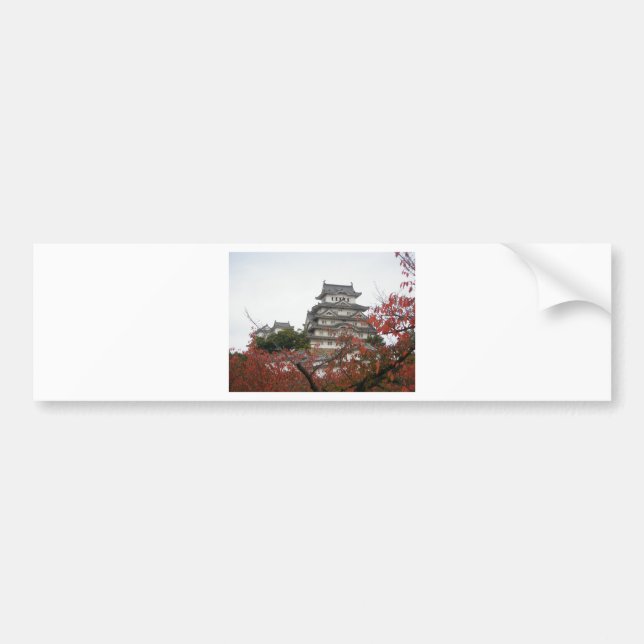Reisen Himeji Schloss Autoaufkleber (Vorne)