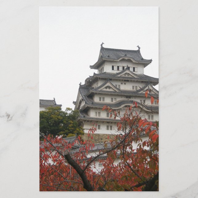 Reisen Himeji Schloss Briefpapier (Vorderseite)
