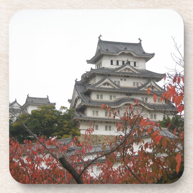 Reisen Himeji Schloss Untersetzer (Vorderseite)