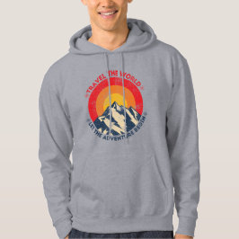 Reisen in die Welt ließ das Abenteuer beginnt Reis Hoodie