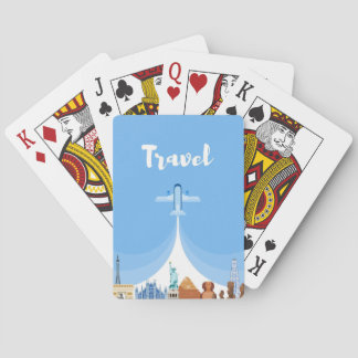 Reisen in die Welt Spielkarten