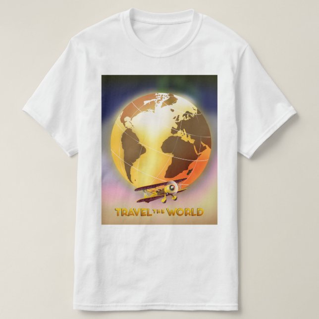 Reisen in die Welt T-Shirt (Design vorne)