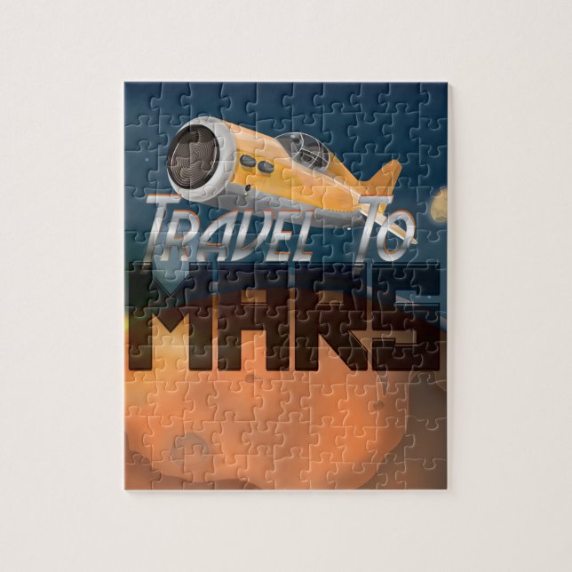 Reisen in Mars Puzzle (Vertikal)