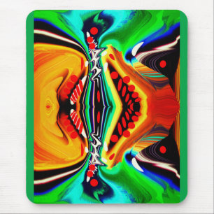 Reisen in Zeitkunst Mousepad