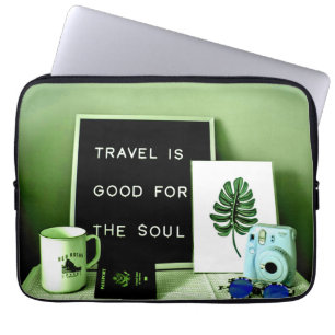 Reisen ist gut für das Soul Laptopschutzhülle