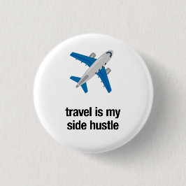 Reisen ist meine Seitenstrasse Button