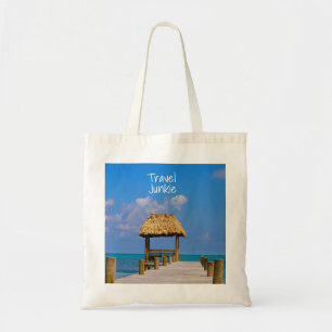 Reisen Junkie Tropical Beach Blue Ocean Karibik Tragetasche