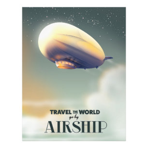 Reisen mit dem Flugzeug in die Welt Fotodruck