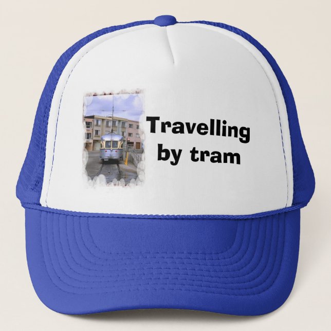 Reisen mit der Tram Truckerkappe (Vorderseite)