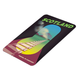 Reisen mit Komfort Schottland Magnet