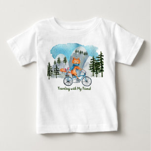 Reisen mit meinem Freund Baby Fine Jersey T - Shir T-shirt