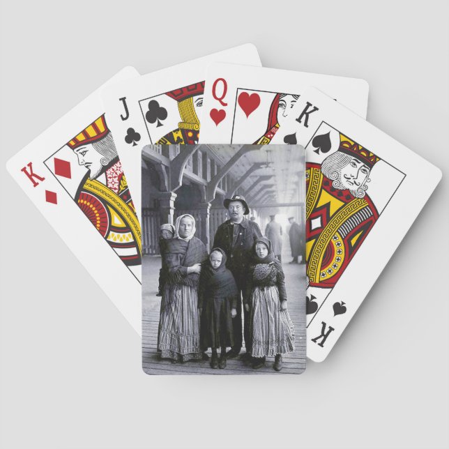 Reisen nach Amerika Spielkarten (Rückseite)