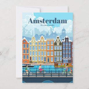 Reisen nach Amsterdam Einladung