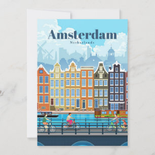 Reisen nach Amsterdam Save The Date