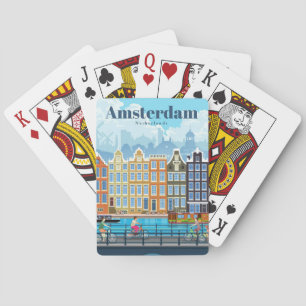 Reisen nach Amsterdam Spielkarten