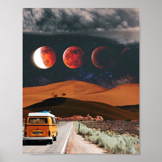 Reisen nach Art Long Travel Poster (Vorne)