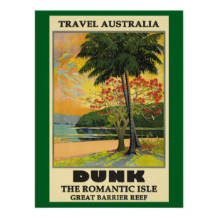 Reisen nach Australien, Dunk, Poster