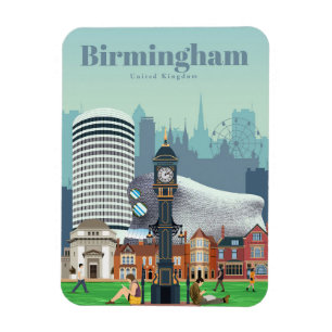 Reisen nach Birmingham Art Magnet