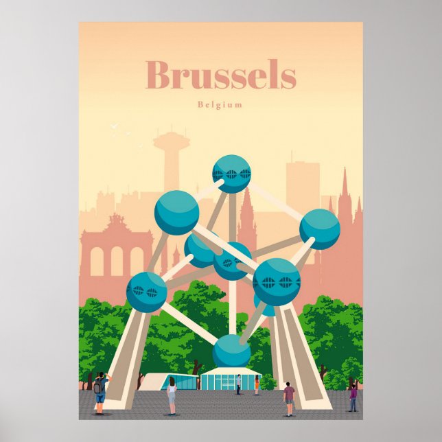 Reisen nach Brüssel Poster (Vorne)