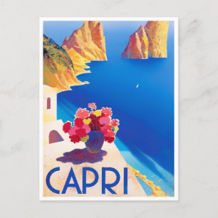 Reisen nach Capri Postkarte