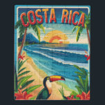 Reisen nach Costa Rica Puzzle<br><div class="desc">Genießen Sie das Wesen von Costa Ricas lebendiger Schönheit mit dieser reizvollen Vintage-Postkarte. Auf dieser Postkarte finden Sie eine faszinierende Abbildung mit farbenfrohen tropischen Details,  die Sie in eine Welt des Sonnenscheins,  der Entspannung und der exotischen Tierwelt führt.</div>