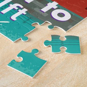 Reisen nach Delft Holland Reiseplakat Puzzle
