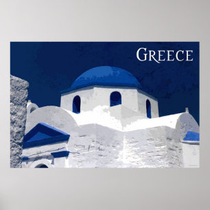 Reisen nach Griechenland Poster