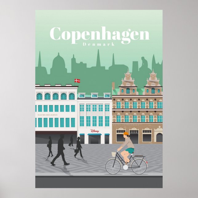 Reisen nach Kopenhagen Poster (Vorne)